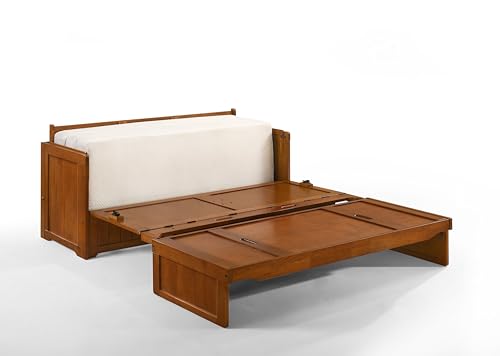 Murphy Cube Cabinet Bed (White, Queen) M597282