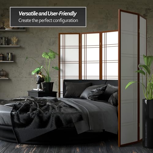 6 Panel Honey Room Divider X65165