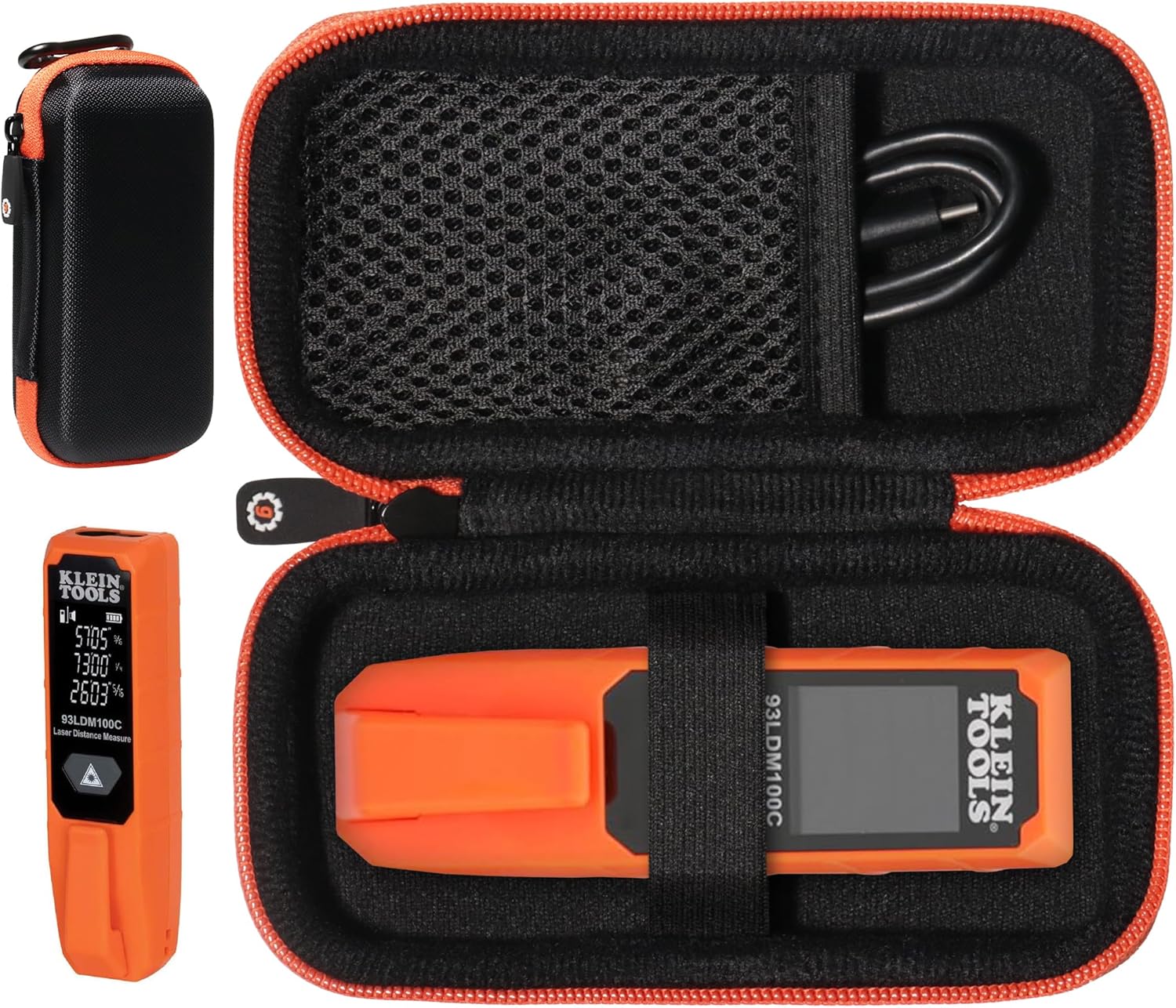 getgear Laser Distance Measure Case for Klein Tools 93LDM100C Compact Laser Distance Measure