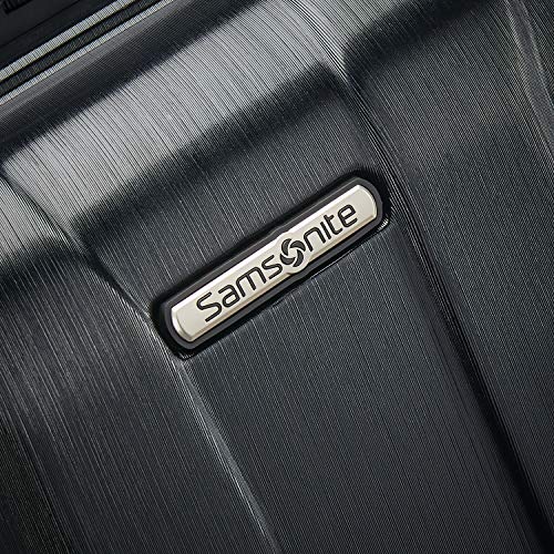 Hardside Expandable Carry-On Luggage with Spinner Wheels, Black, 20-Inch S82043