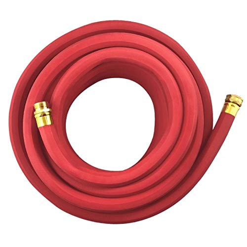 3/4-Inch x 50-Foot Heavy Duty Rubber Garden Hose Z34034