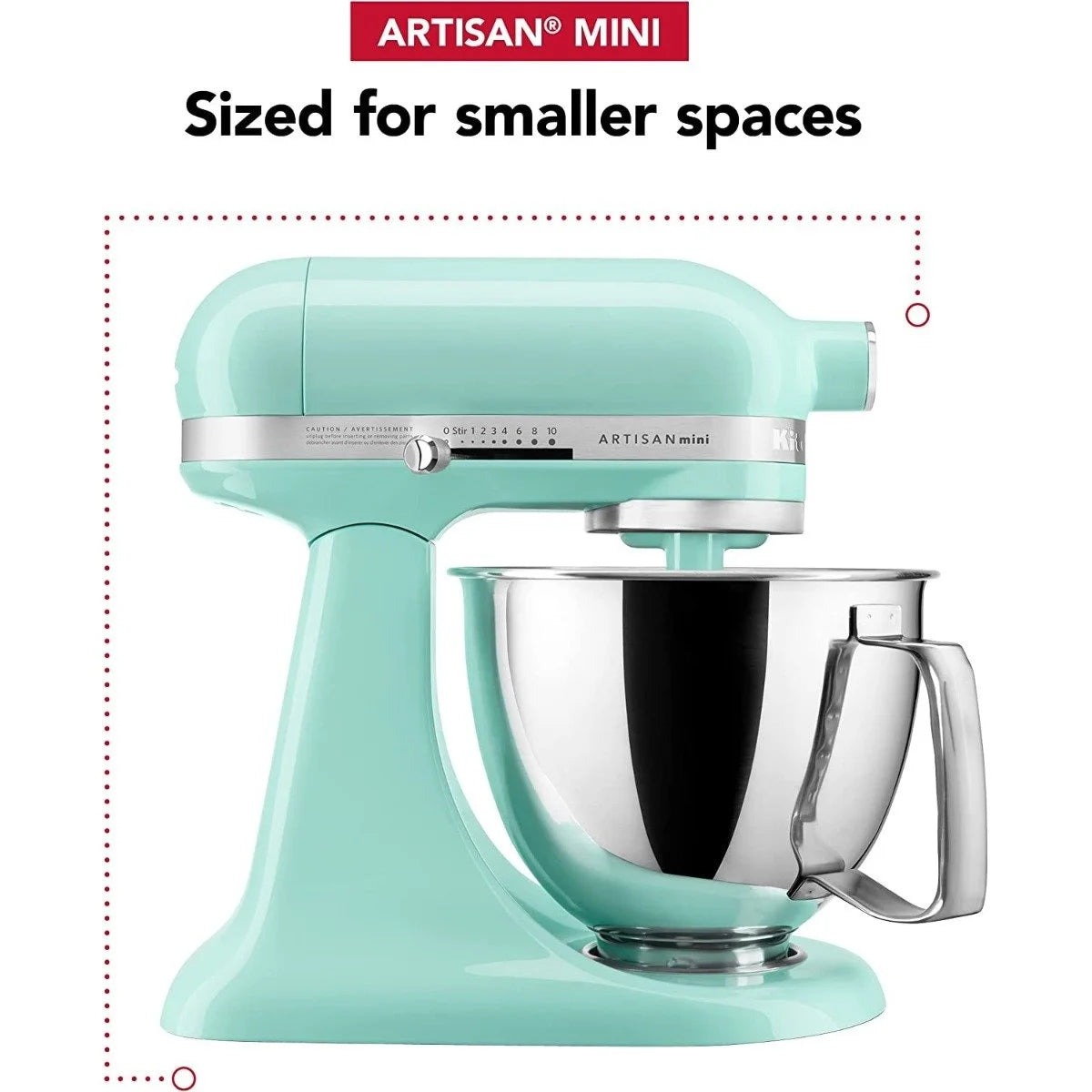 3.5-Quart Tilt-Head Stand Mixer, Ice Blue V14342