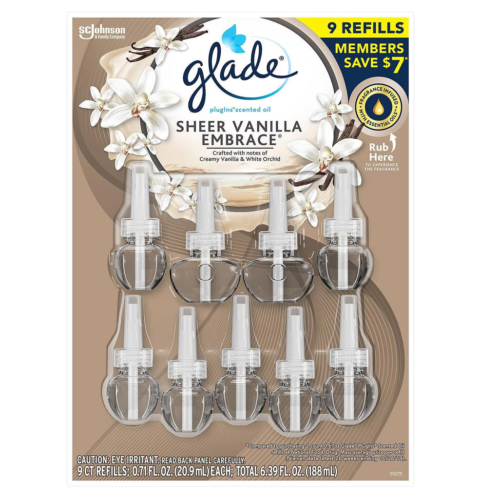 Hawaiian Breeze Scented Oil Refill, 9 ct. A420141
