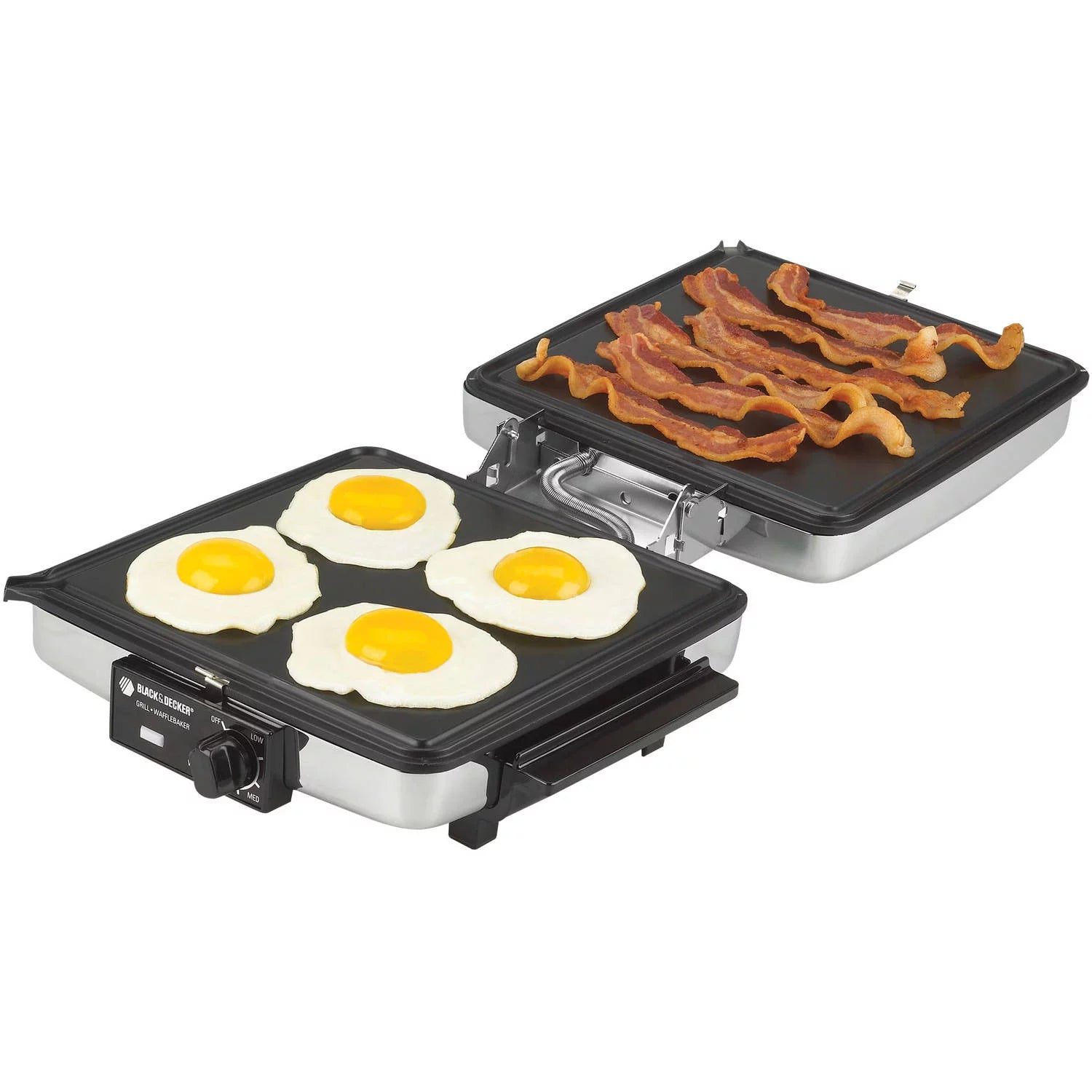 3-in-1 Waffle Maker & Indoor Grill Y415215