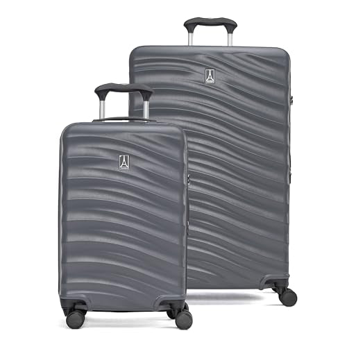 Hardside Expandable Carry-On Luggage with 8 Spinner Wheels and TSA Lock J560758