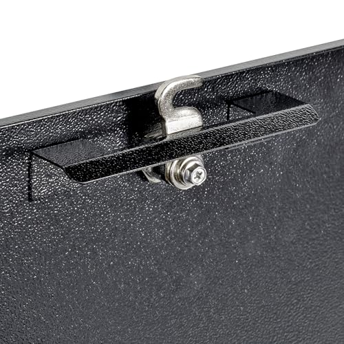 High Security Steel Locking Wall Mounted Mailbox with Letter Deposit X7379