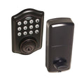 Honeywell Locks, Electronic Entry Deadbolt with Keypad, Oil Rubbed Bronze, 8712409