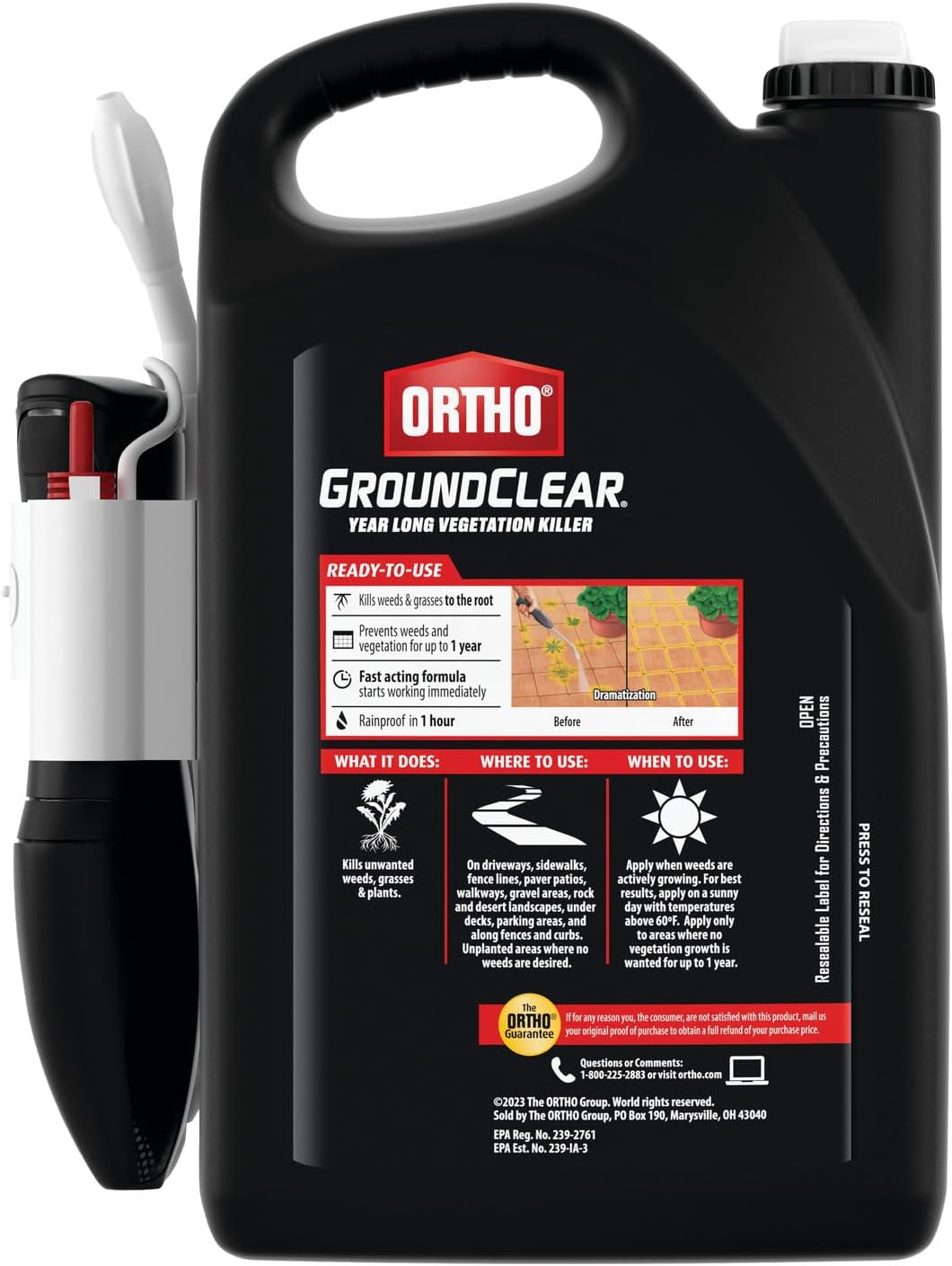 Vegetation Killer with Comfort Wand, 1 gal I115