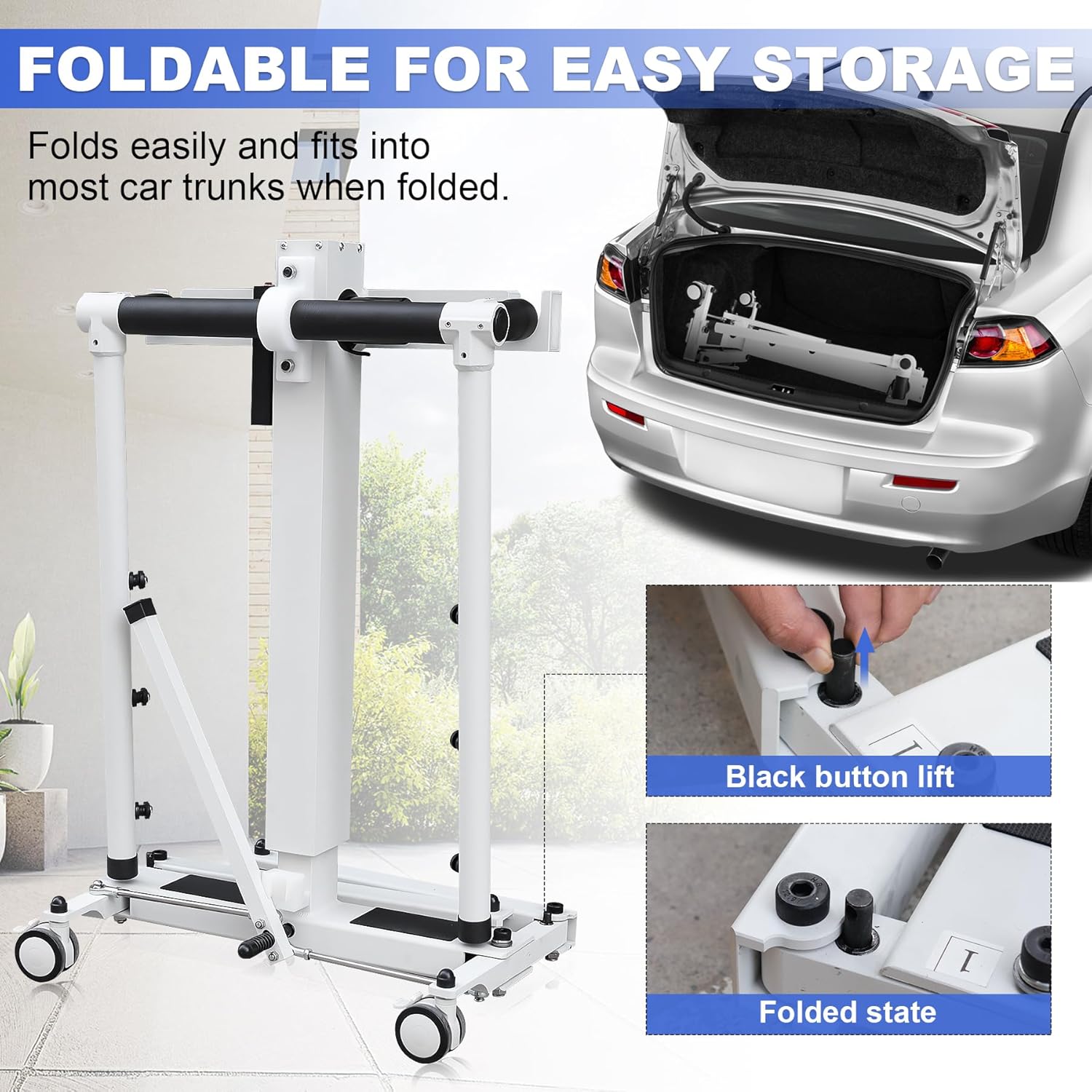 Electric Patient Transfer Lift Chair for Wheelchair to Car Use N7945