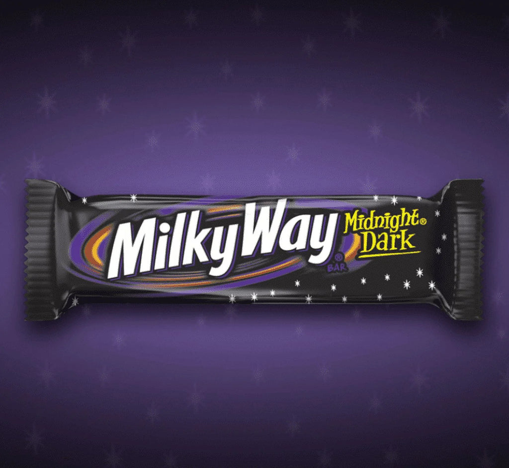 Midnight Dark Chocolate Candy Bar 24 Count T3561