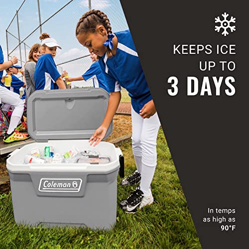 Insulated Portable Hard Cooler, Leak-Resistant, Keeps Ice up to 5 Days V620