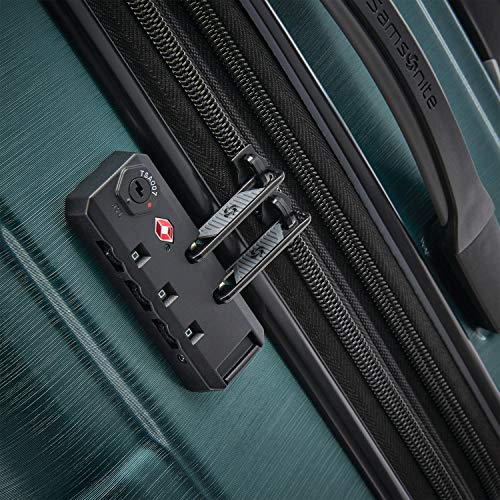 Hardside Expandable Carry-On Luggage with Spinner Wheels, Black, 20-Inch S82043