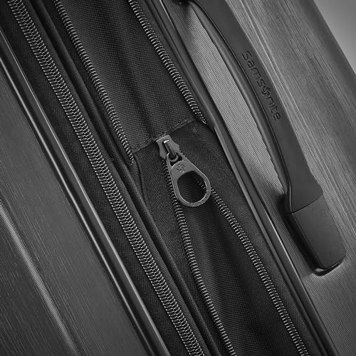 Hardside Expandable Carry-On Luggage with Spinner Wheels, Black, 20-Inch S82043