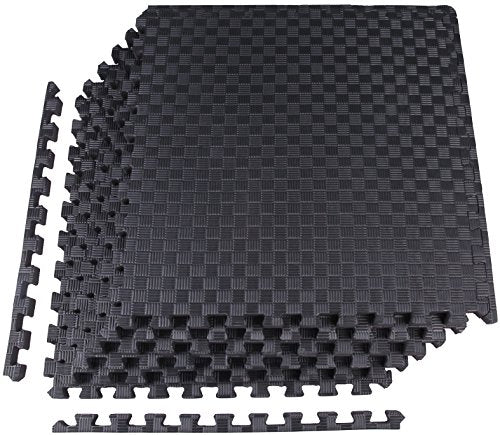 Puzzle Exercise Mat with EVA Foam Interlocking Tiles for MMA, Gymnastics and Home Gym N211438