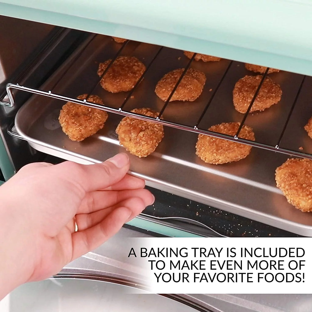 Retro 12-Slice Convection Toaster Oven, Aqua S902989