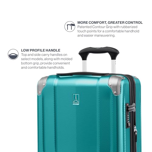 Hardside Expandable Carry-On Luggage with 8 Spinner Wheels, 21 Inch N246