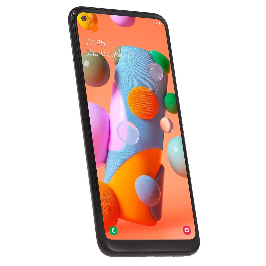 Samsung Galaxy A11 32GB Black Prepaid Smartphone T321483