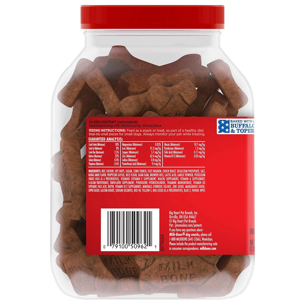Soft & Chewy Beef & Filet Mignon Dog Snacks O80291