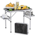 Folding Camping Table Small 2ft Portable Aluminum W647
