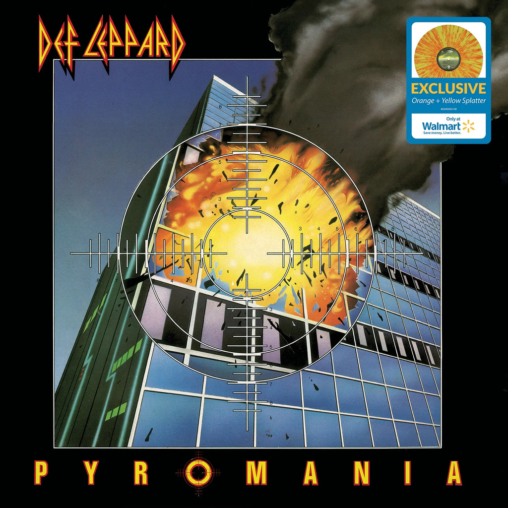 Orange & Yellow Splatter Vinyl Rock LP K28824