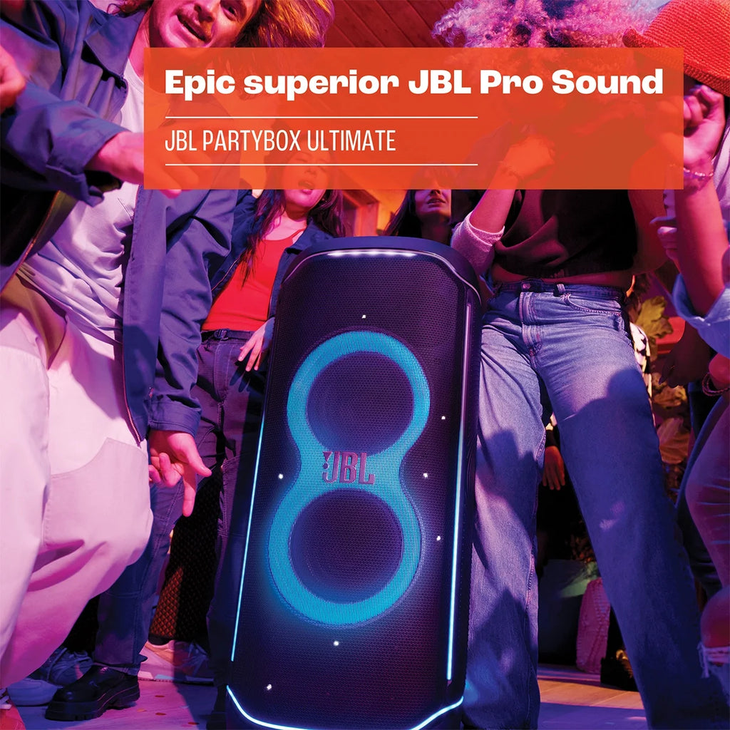 Waterproof Wi-Fi Party Speaker with Dolby Atmos and Lighting Effects E93491
