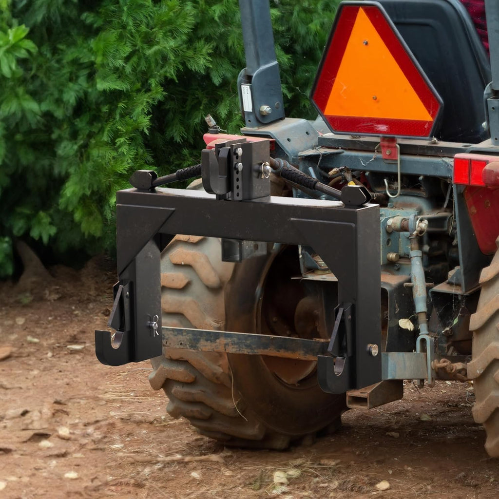 3 Point Quick Hitch, 3000 lbs 2" Receiver for Category 1 & 2 Tractors F43640