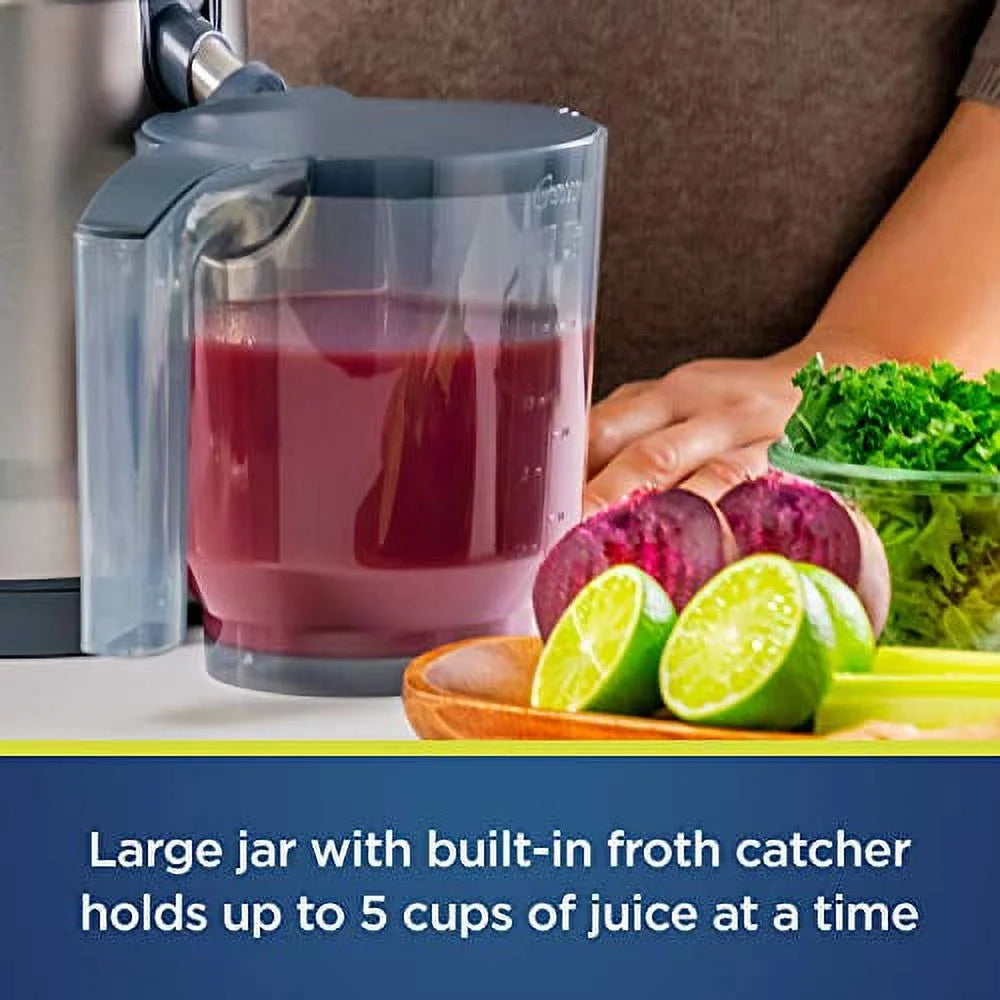 Stainless Steel XL Juice Extractor, Gray E22752