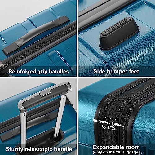 PC+ABS Spinner Suitcase with TSA Lock, 20in Carry-On Q530