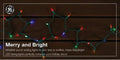 GE StayBright 300-Count Multicolor Mini LED Christmas String Lights