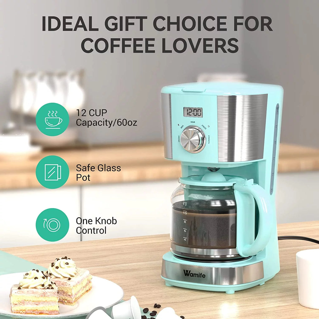12-Cup Programmable Coffee Maker with Timer U6162