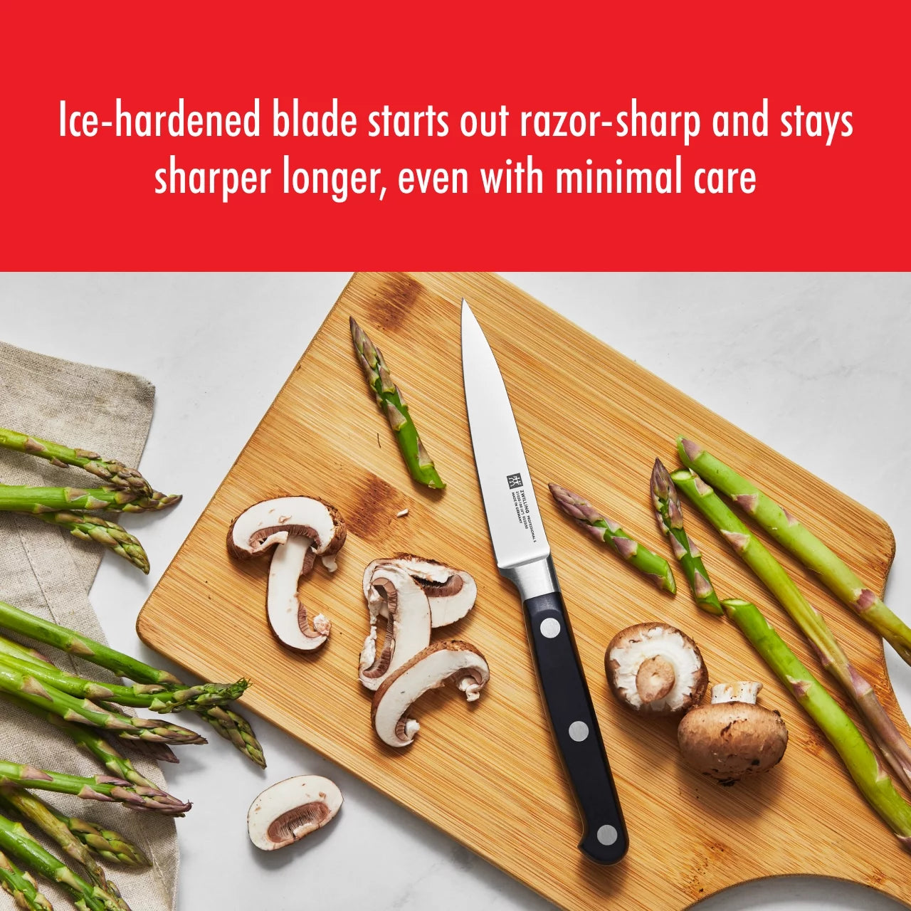 16-pc Knife Set with Stainless Magnetic Knife Bar C2488