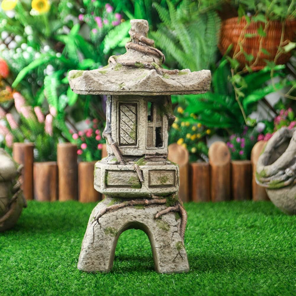 Japanese Pagoda Solar Garden Ornament Q239268