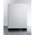 4 in. Freestanding Upright Freezer, Black