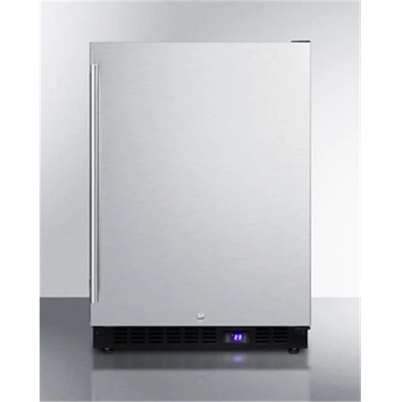 4 in. Freestanding Upright Freezer, Black