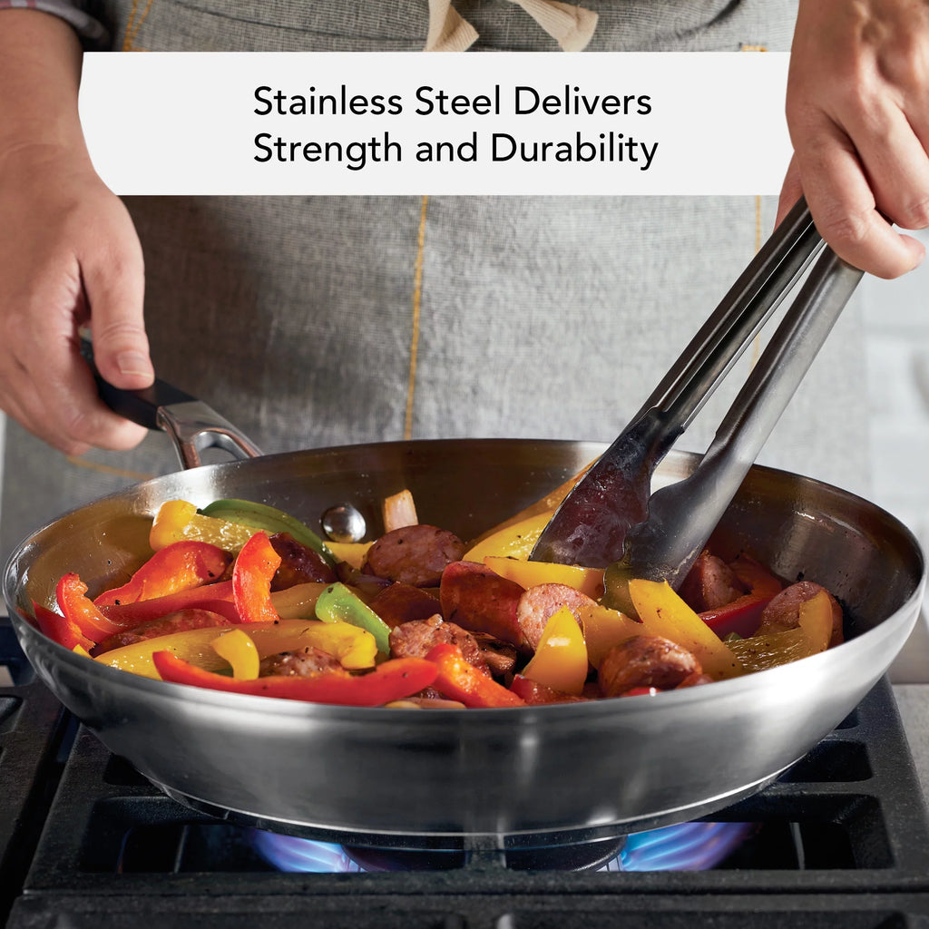 Stainless Steel 10 Piece Pots and Pans Set Z7828