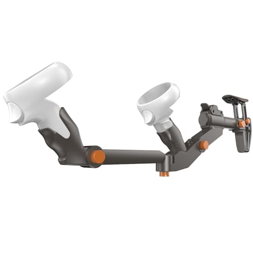 VR Gunstock for Quest 2 3 3S Pro – Adjustable FPS Controller Accessories with Magnetic Attachment K7582