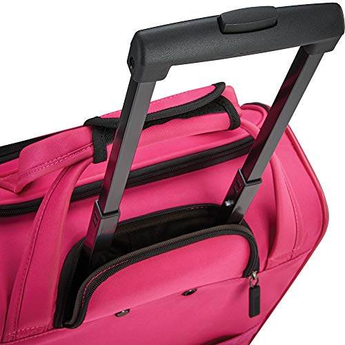 4 Kix Expandable Softside Luggage with Spinner Wheels, Pink E269658