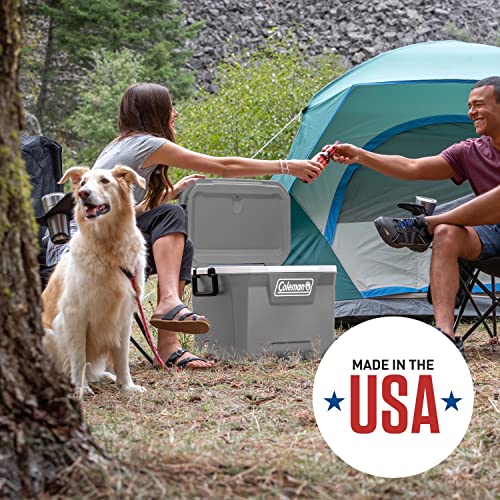 Insulated Portable Hard Cooler, Leak-Resistant, Keeps Ice up to 5 Days V620