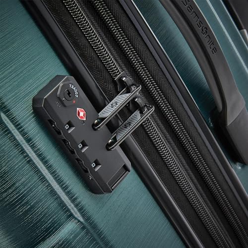 Hardside Expandable Carry-On Luggage with Spinner Wheels, Black, 20-Inch S82043