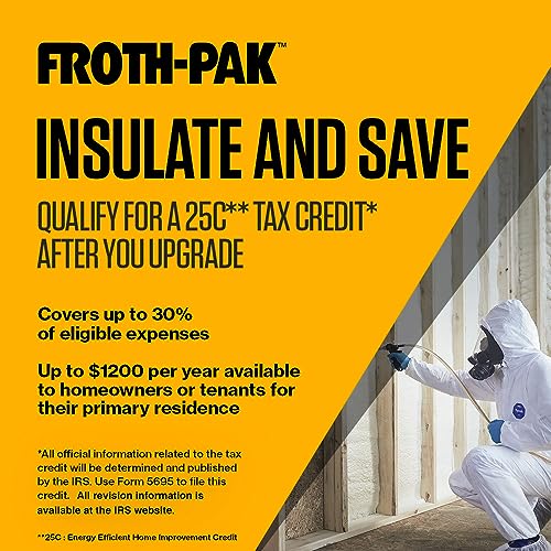 Spray Foam Insulation Kit, 30 ft Hose, Closed Cell Polyurethane I7231
