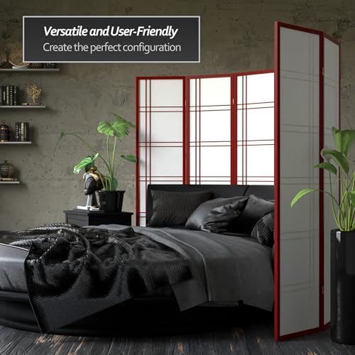 6 Panel Honey Room Divider X65165
