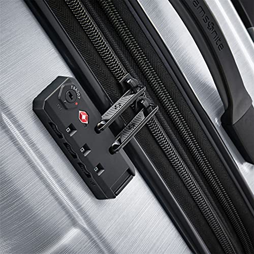 Hardside Expandable Carry-On Luggage with Spinner Wheels, Black, 20-Inch S82043