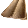 Timeline 103-.75 Fluted 6" X 72" Oak Wall Paneling - Scallop