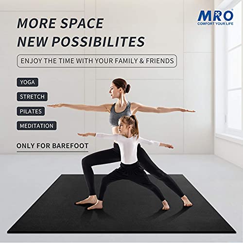 Extra Large Yoga Mat 12x6 ft Non-Slip Thick Exercise Mat for Home Gym Workout Z54498