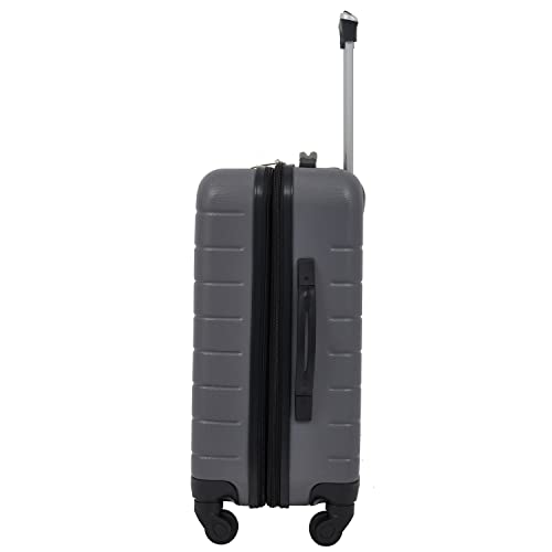 Smart Luggage Set with Cup Holder and USB Port, 20-Inch Carry-On K967