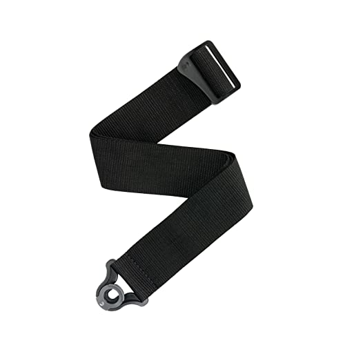 Auto Lock Guitar Strap - 2.5" Width - Brown B812