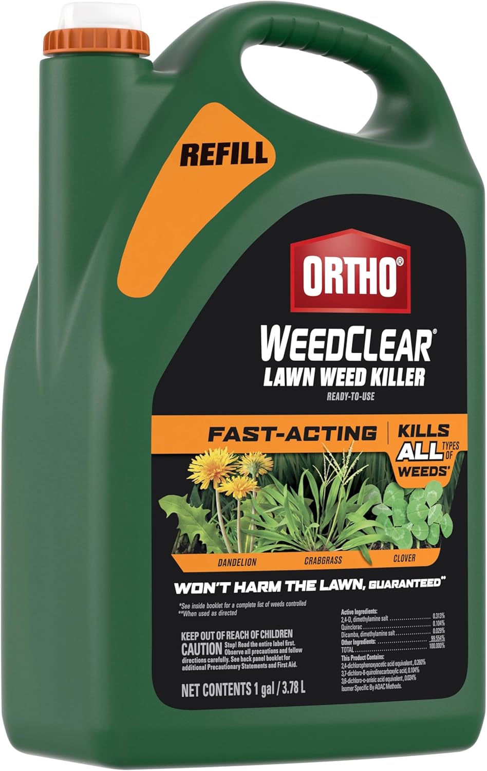 Lawn Weed Killer Ready-to-Use with Comfort Wand, 1 gal. C481