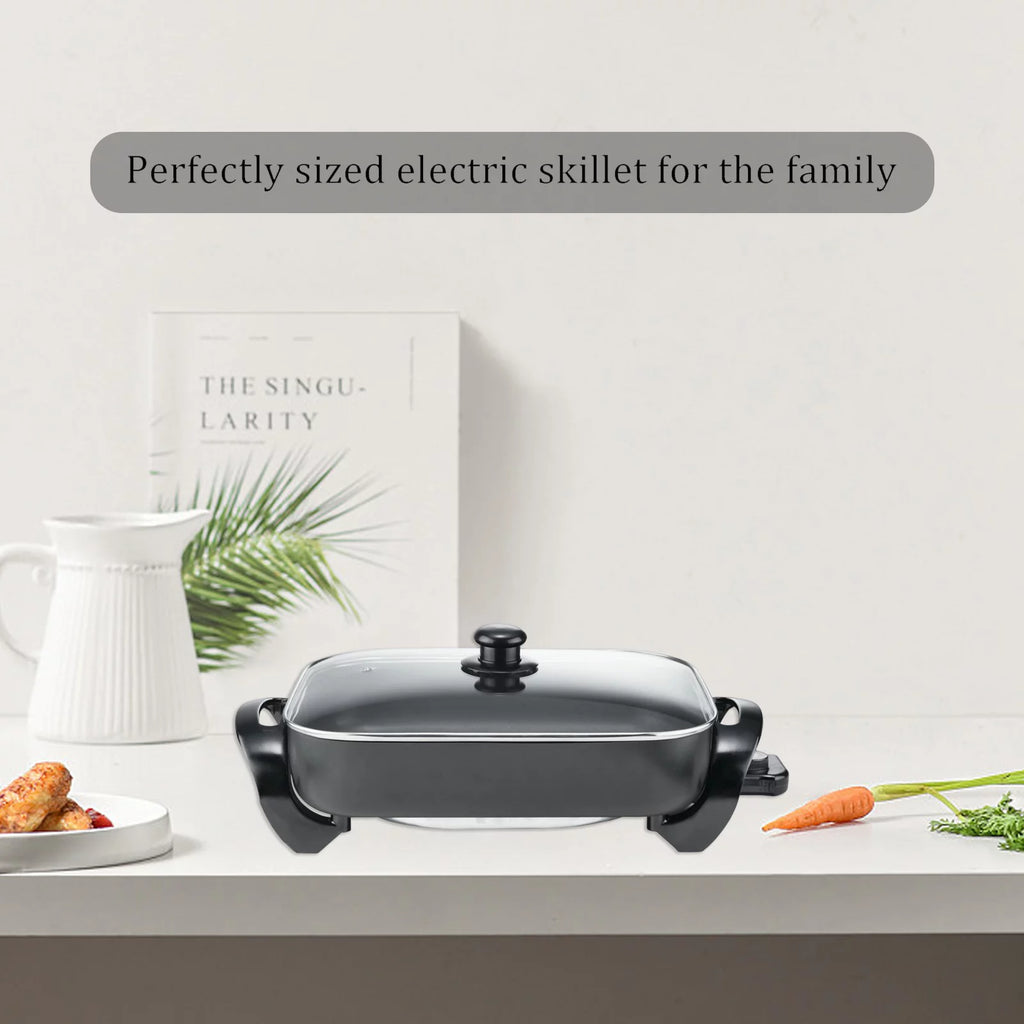 Nonstick Electric Skillet, 16 Inch, Serves 4-6 Z23004