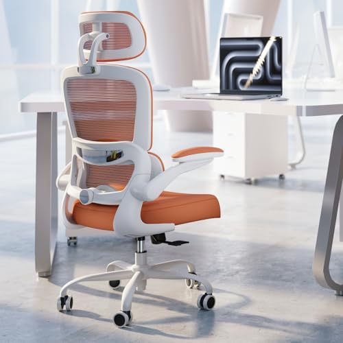 Ergonomic Mesh Office Chair with Wheels, High Back, 330 LBS Capacity C667113