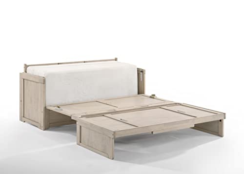 Murphy Cube Cabinet Bed (White, Queen) M597282